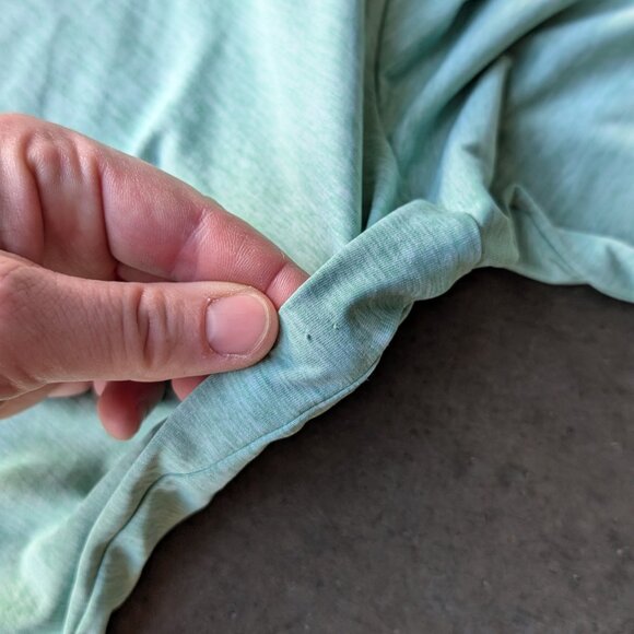 Patagonia Men's Capilene Cool Daily Hoodie in Elwood Green size XL - Picture 7 of 10